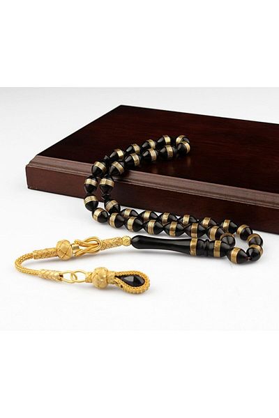 Tesbihsepetim Silver Kazaz Kuka Prayer Beads with Tassels