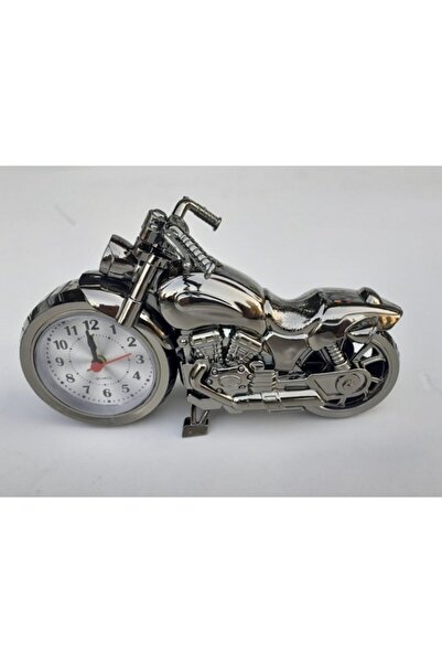 TAYFUN Dekoratif Motorsiklet Alarmlı Masa Saati