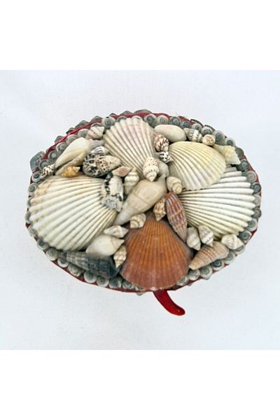 evinizdeki okyanus esintisi turkuaz hediyelik Small Oval Box