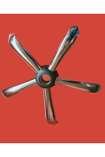 Tura Ofis Krom Yıldız Ayak Ofis Koltuğu Yedek Parçası