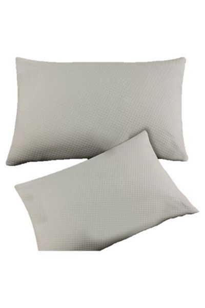 Madame Blue Orthopedic Visco Neck Pillow with Quilted Cover 50x70 Cm