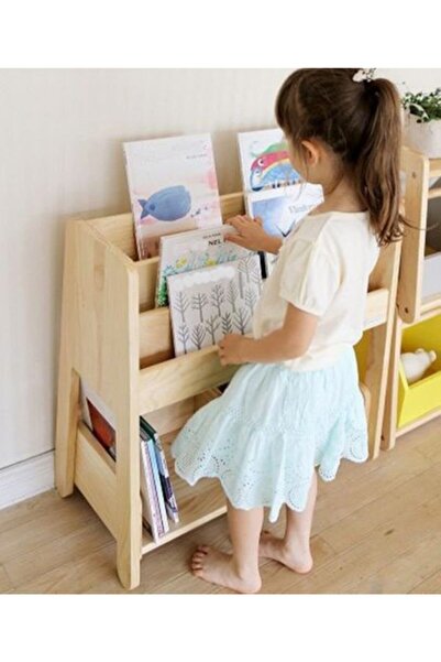 Genel Markalar Alba Ahşap Montessori Kitaplık