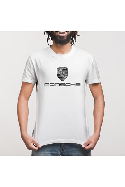 Crazy Ανδρικό μπλουζάκι Porsche Black Logo