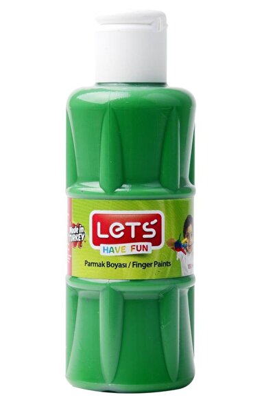 Lets Parmak Boya 100ml Yeşil L-5657
