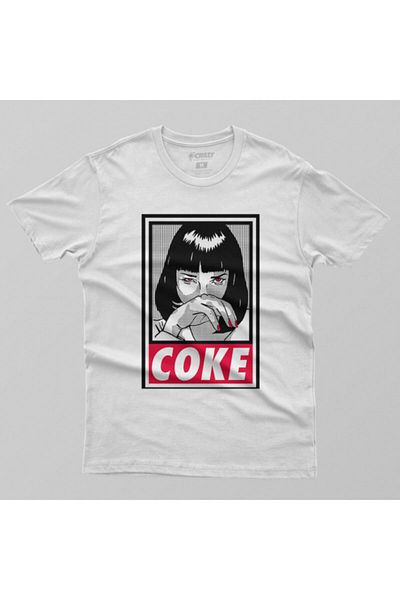Crazy Ανδρικό μπλουζάκι Pulp Fiction Cool Coke
