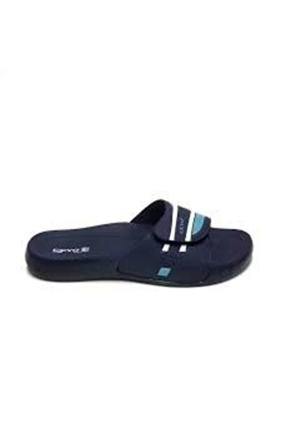 Ceyo 9100-19 Сині чоловічі анатомічні капці на липучці