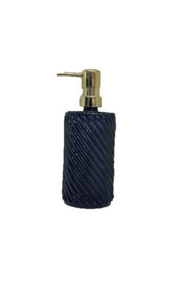 Perotti - Sefa Perotti Damien Glass Liquid Soap Dispenser - Pump Liquid Soap Dispenser Μαύρο