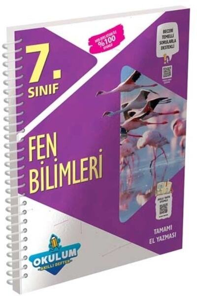 Muba Yayınları Muba 7. Sınıf Fen Bilimleri Okulum Akıllı Defter