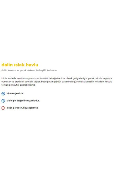 Dalin Wet Wipes Baby Towel 56 Sheets 24 Pieces