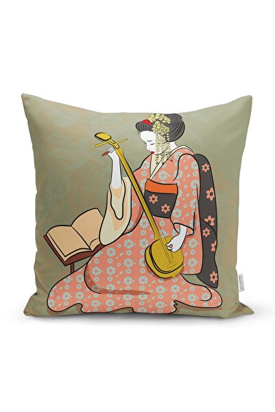 Realhomes Dijital Baskılı Özel Tasarım Dekoratif Modern Kırlent Kılıfı