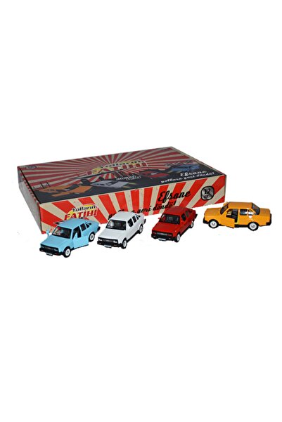 Birlik Oyuncak Çek Bırak Işıklı Sesli Murat 131 1/32 Model Araba - Kırmızı