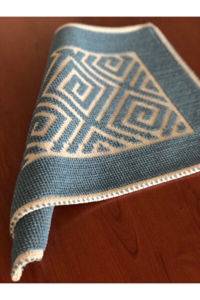 Atölye Alize 60x100 Cm Bukle Serisi Pamuklu Kilim Labirent Modeli