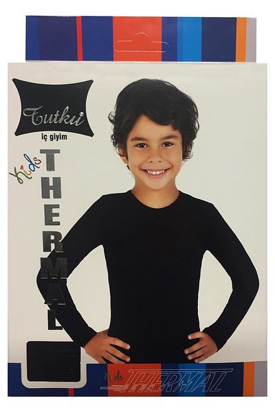 Tutku Tricou termic cu mânecă lungă pentru copii 4073 Pachet de 3