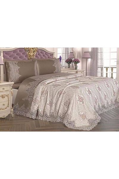 Sultan French Laced September Pique Set * Cappichino