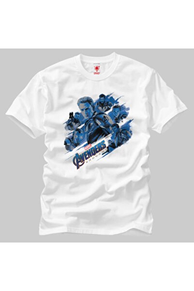 Crazy Футболка Avengers Endgame Blue Avengers Group для чоловіків