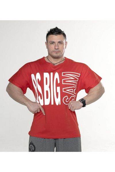 Big Sam Red Training T-Shirt 2630