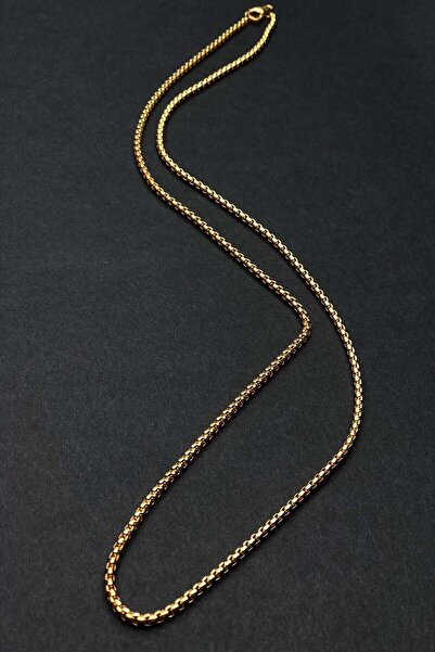 X-Lady Accessories Iç Içe Geçmeli Gold Zincir