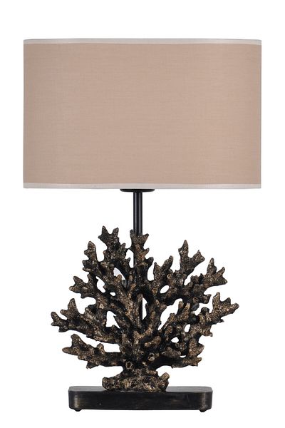 Qdec Modern Design Coral Lampshade Gold Beige