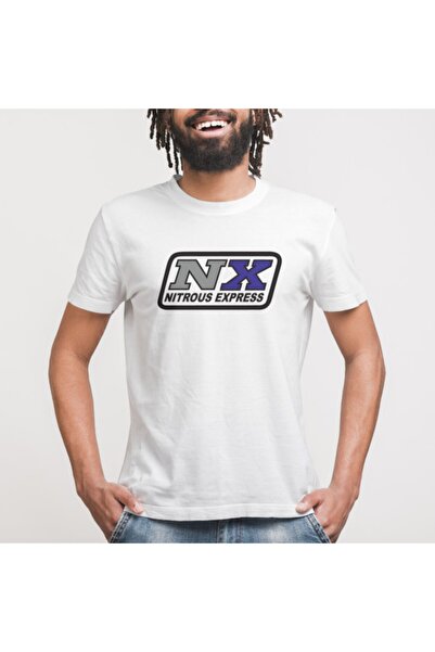 Crazy Nx Nitrous Express Логотип Чоловіча футболка