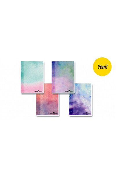 Faber Castell Акварельні фарби 40yp. Блокнот без лінійок, 3 шт.