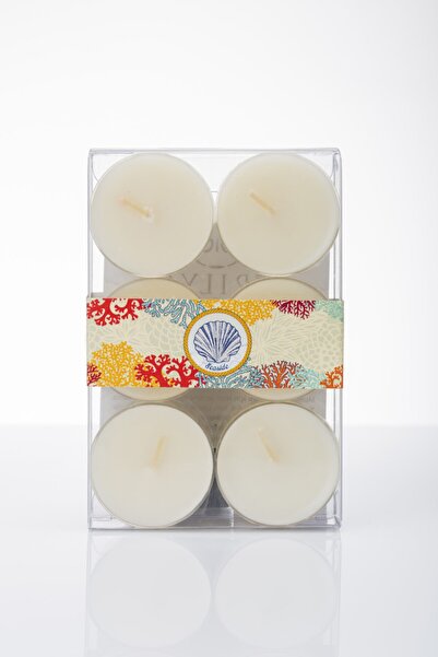 Missi Marin 6'lı Ekru Tealıght Seti