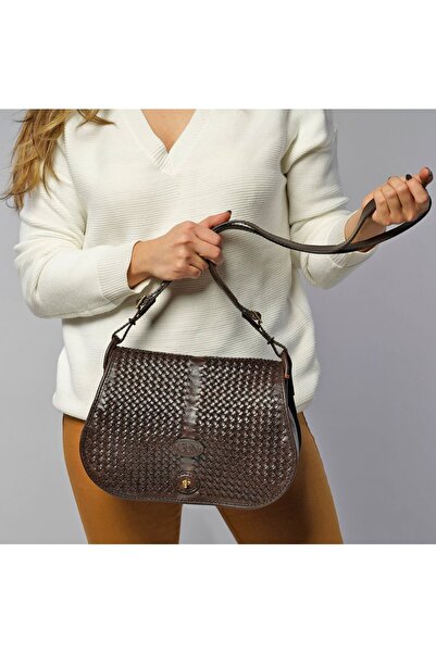 GÖN Handmade Deri Postacı Çanta (Mata)