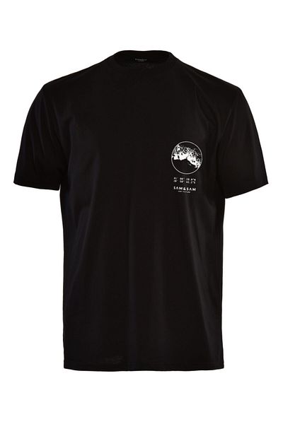 Sam and Sam Sam&sam Coordinate Black T-Shirt