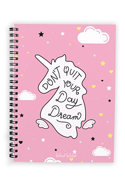 Bikutumutluluk Cadou - N009 Caiet cu spirală cu design A5 - Blocnotes Day Dream