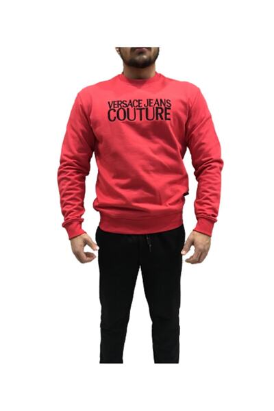 VERSACE JEANS COUTURE Logo Nakışlı Sweatshirt