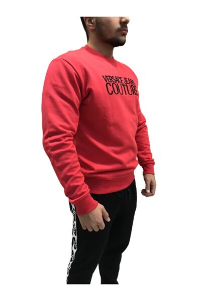 VERSACE JEANS COUTURE Logo Nakışlı Sweatshirt