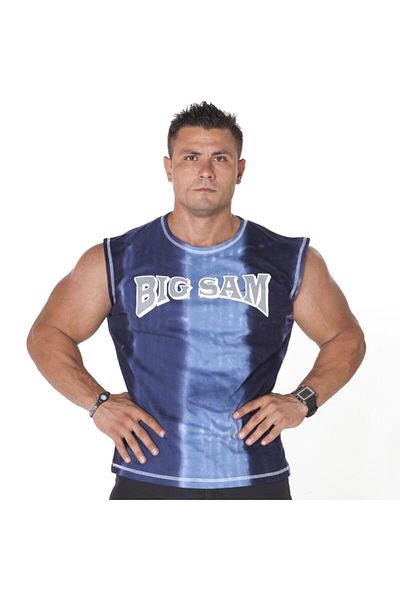 Big Sam قميص داخلي أزرق باتيك 2051