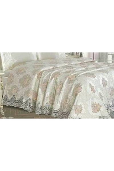 MİRAY French Laced Pique Set * Cream