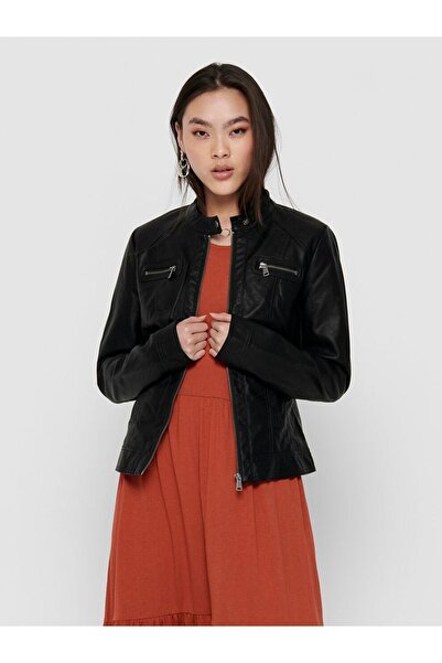 ONLY Onlbandıt яке от изкуствена кожа в стил мотоциклетист