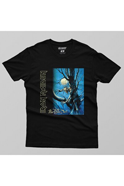 Crazy Ανδρικό μπλουζάκι Iron Maiden: Fear Of The Dark