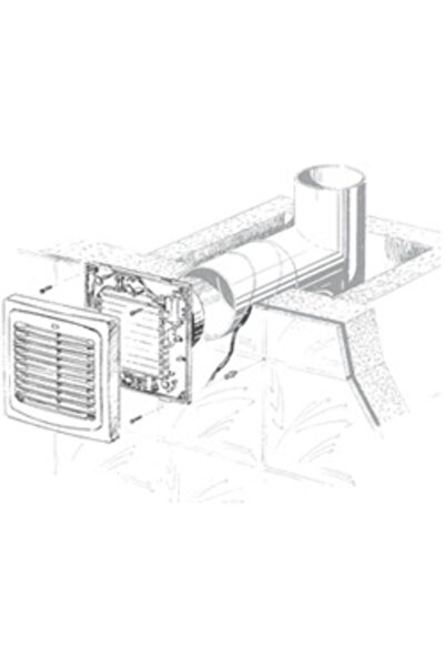 Blauberg Auto 150 Otomatik Panjurlu Plastik Banyo Fanı 295 M3h