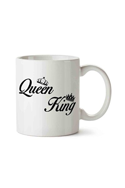 ART HEDİYE كوب كوين كينج مطبوع على الجانبين