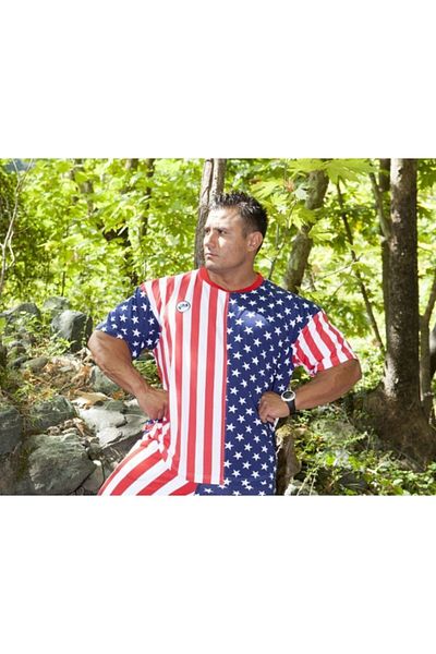 Big Sam American Flag T-Shirt 2766