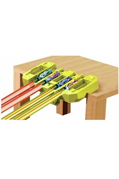 HOT WHEELS Track Builder Uzman Serisi Yarış Seti Flk89 Glc95 Yeşil Kapaklı