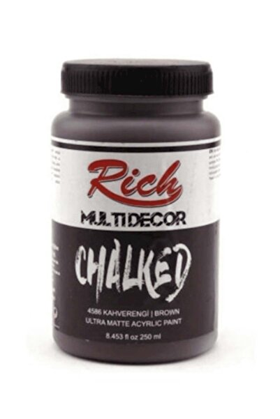 Rich Multi Decor Chalked 250 Cc Kahverengi