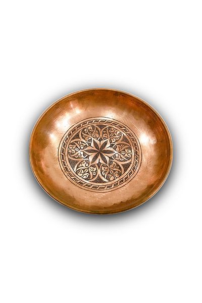 m&m design 1 Μεταλλική Χάλκινη Μπολ Τουρκικού Μπάνιου - Χειροποίητη