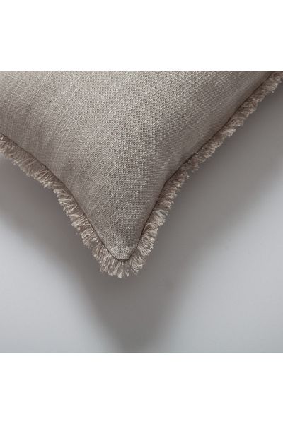 Fineroom Living " Soho " - Linen Tassel Throw Pillow 30x50 (Inner Pillow Included)