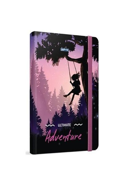 Gıpta Caiet de note cu copertă rigidă cu cusătură Adventure Ip 13x21 120yp