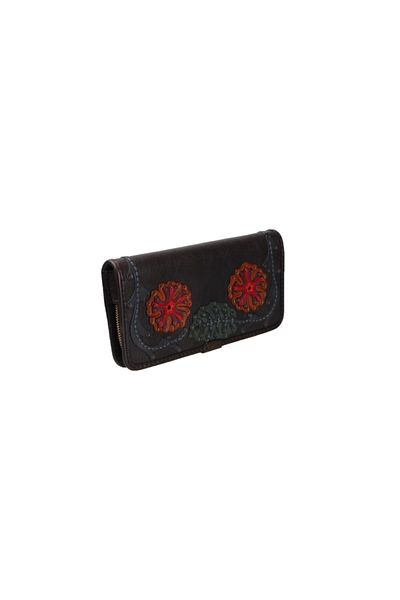 GÖN Genuine Leather Women's Wallet 42 Brown