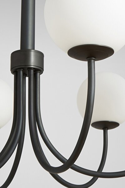 ekiLamp Orillia - 6 Kollu Avize (Mat Siyah)