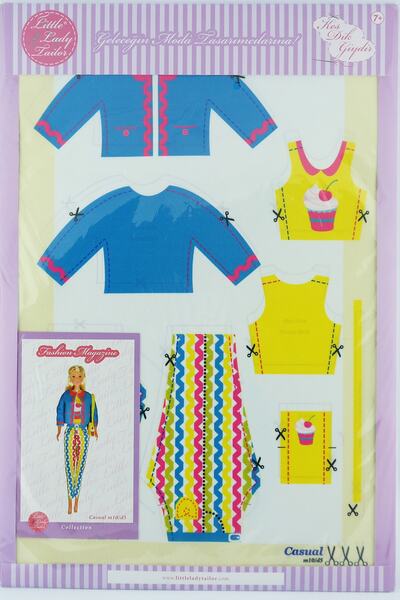 FANTASTIC Kes Dik Giydir 35cm Ince Bebek Elbisesi