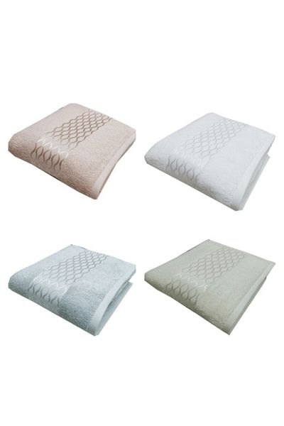 Özdilek Elissa 4 Pieces Assortment Hand and Face Towels - 50x80