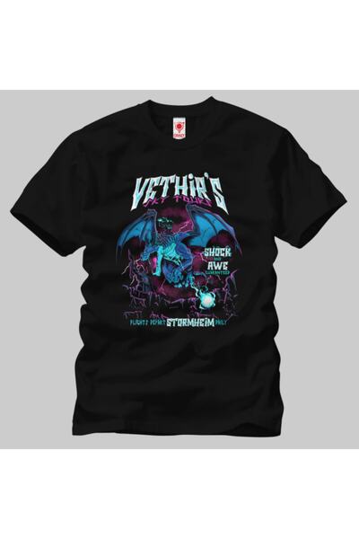 Crazy World Of Warcraft Legion Vethirs Sky Tours Чоловічий футболка