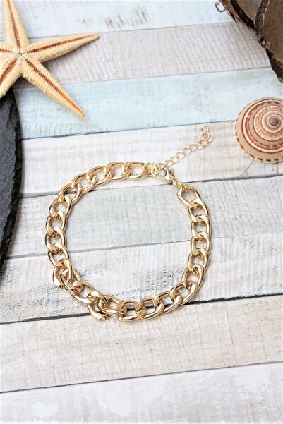 Lal Gold Kaplama Orta Boy Gourmet Zincir Halhal