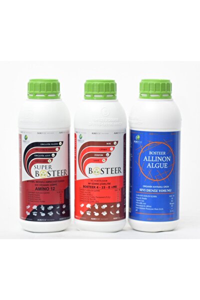 AGROEGE Bosteer Muhteşem Üçlü Aminoasit- Deniz Yosunu- 4-15-0  1 Lt