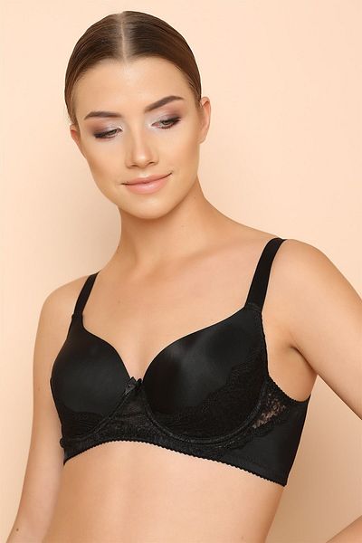 julude Μαύρο Nbb 3687 Lace Un Supported Oversize σουτιέν
